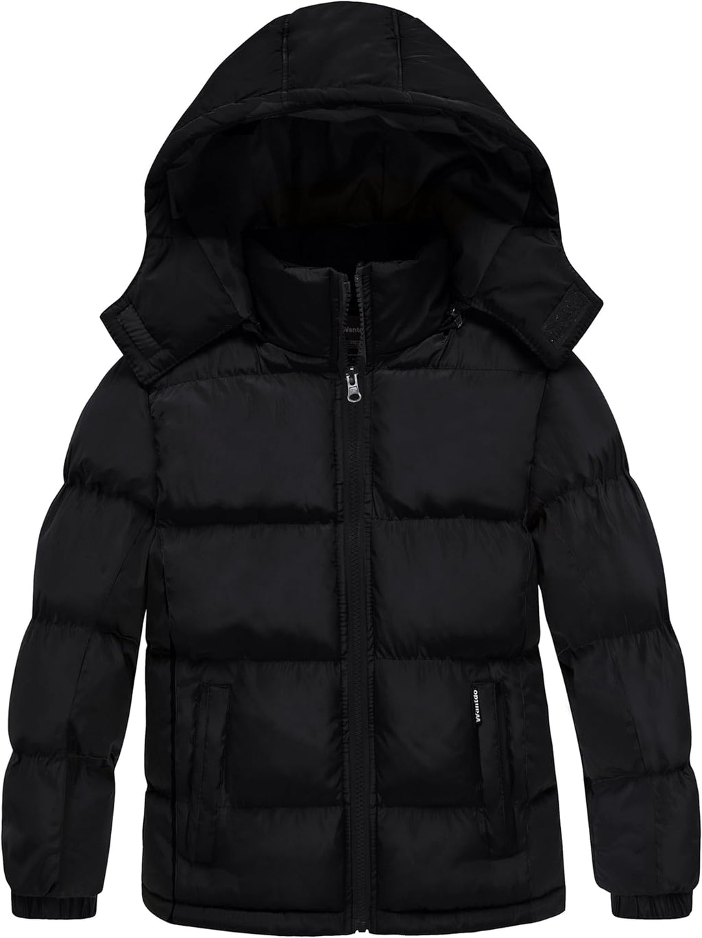 Boy'S Winter Coat Warm Puffer Jacket Waterproof Parka with Hood