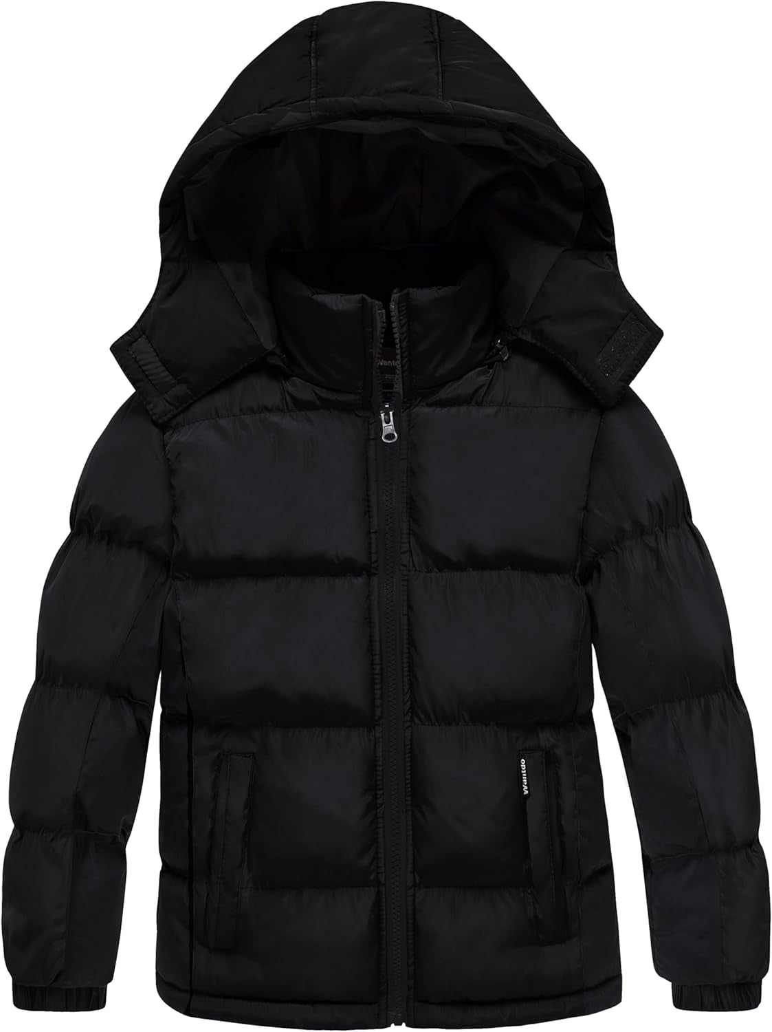 Boy'S Winter Coat Warm Puffer Jacket Waterproof Parka with Hood