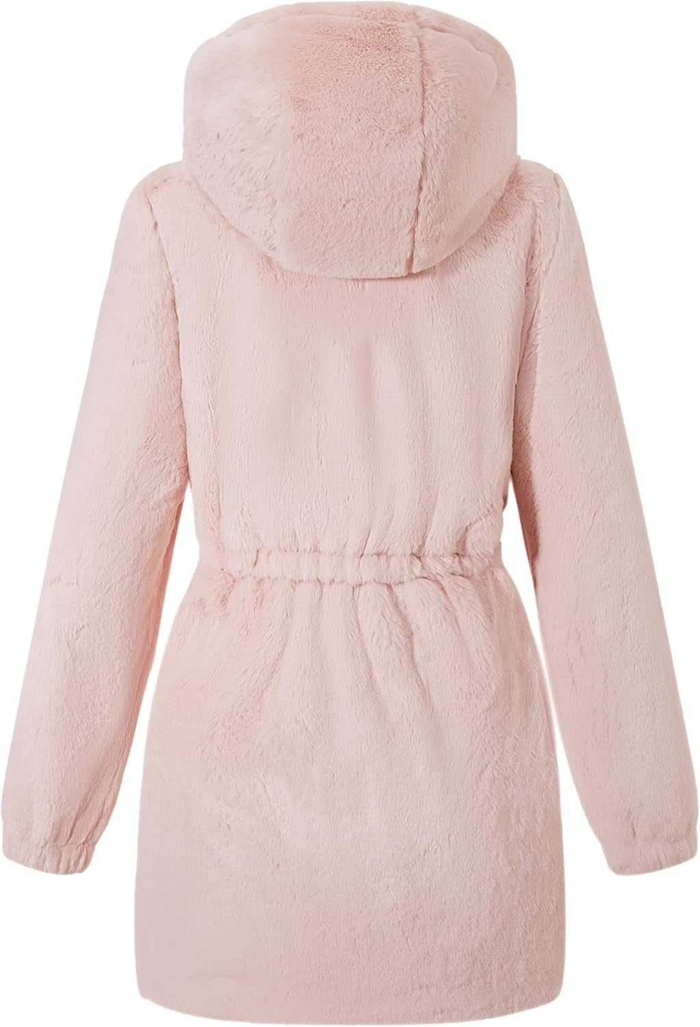 Womens Leopard Print Fleece Coat, Spring and Winter Fashion Fuzzy Jacket Faux Fur Fluffy Cardigan Overcoat